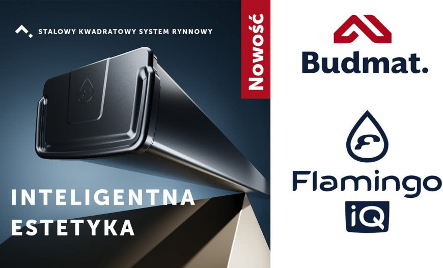 Nowość – stalowy system rynnowy Flamingo iQ 