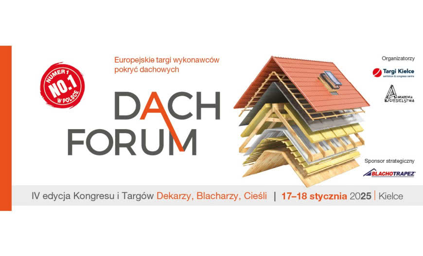 Dach Forum 2025: spotkajmy się w Kielcach!